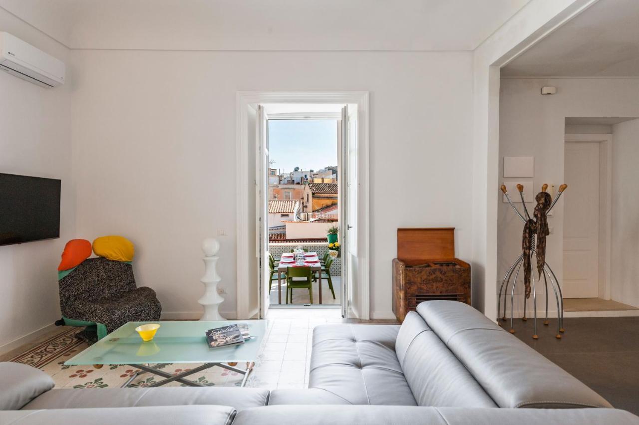 2 Soru Ortigia Holiday Home - Attico Con Terrazza Syrakusa Exteriör bild
